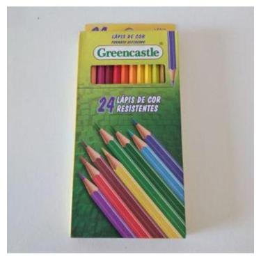 Imagem de Lápis de cor 24 cores Greencastle