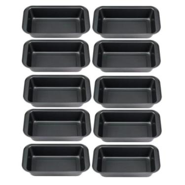 Imagem de 10 Forma Assadeira Pão Caseiro Bolo Inglês Antiaderente 20cm - Sk