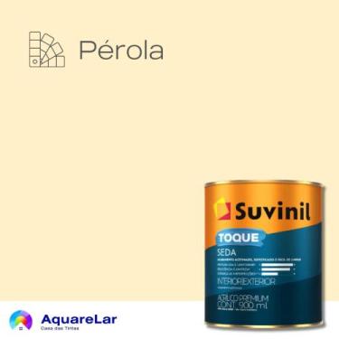 Imagem de Toque Seda Suvinil Acetinado 3,2L, PÉROLA, 3,2L