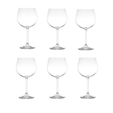 Imagem de CJ 6 TACAS CRISTAL BOHEMIA P/GIN GASTRO/COLIBRI 570ml