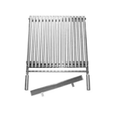 Imagem de Grelha Argentina Inox 50X45 Cm Tipo Parrilha - JME METAL
