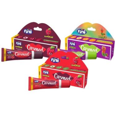 Imagem de Kit Carmed Fini Amora, Amora Intensa e Minhocas - Cimed