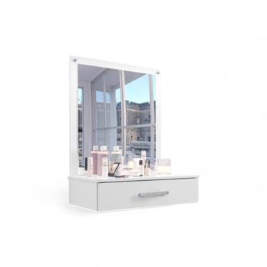 Imagem de Penteadeira Moderna Elegante Pétala Branca