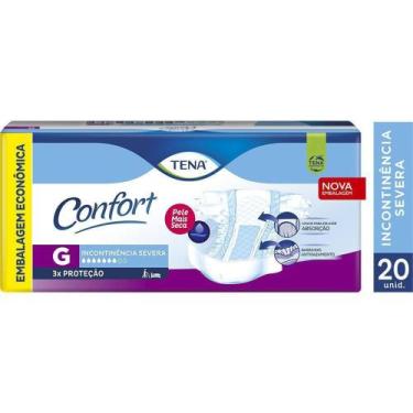 Imagem de Fralda Geriatrica Tena Confort G 20 Unidades