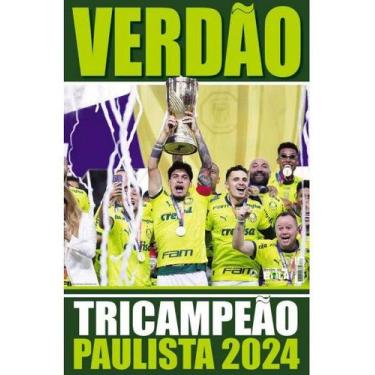 Imagem de Revista Pôster Palmeiras - Verdão Tricampeão Paulista 2024 - On Line