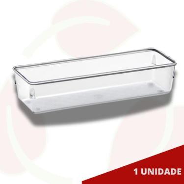 Imagem de 1 Uni Organizador Modular Separador Transparente Empilhável - PLASTUTT
