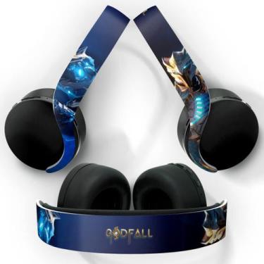 Imagem de Adesivo Compatível PS5 Headset Pulse 3D Playstation 5 Skin - Godfall -