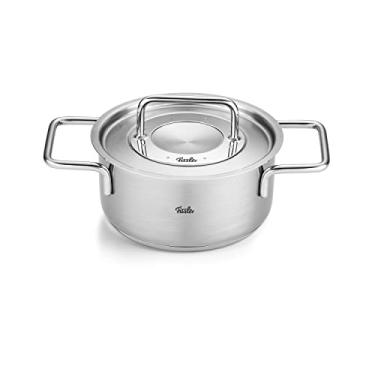 Imagem de Fissler Pure Collection Panela de aço inoxidável de 2,2 litros com tampa de metal