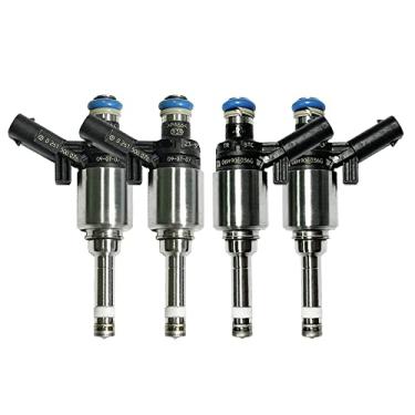 Imagem de Kacrik 4 peças 06H906036G injetores de combustível compatíveis com V olkswagen CC Eos GTI Tiguan Golf A3 A4 Quattro A5 Quattro A6 Quattro Q5 TT 06H906036H