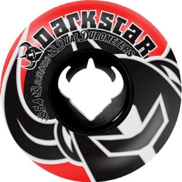 Imagem de Darkstar Rodas de ícone, preto/vermelho, 137 cm (54 polegadas)