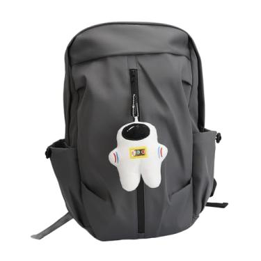 Imagem de Yosoo Mochila Antirroubo Unissex de Negócios, Bolsa de Ombro Universitária com Alça de Ombro Acolchoada, Mochila Feminina para Laptop, Material de Tecido Oxford à Prova d'Água