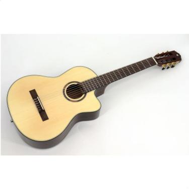 Imagem de Violao Aço Eletrico Strinberg Diamond Dc1C Natural