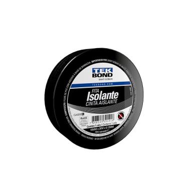 Imagem de Fita Isolante 19mm x 20m x 13mm Uso Geral - Tekbond 21131001920