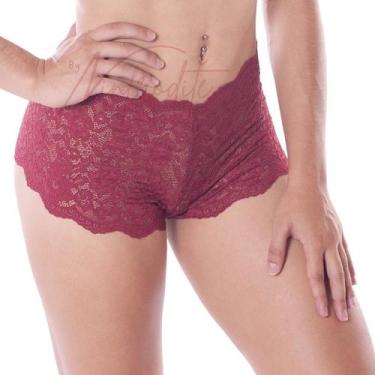 Imagem de Kit 10 Calesson Em Renda Caleçon Tanga Shortinho Calcinha - Prime Ling