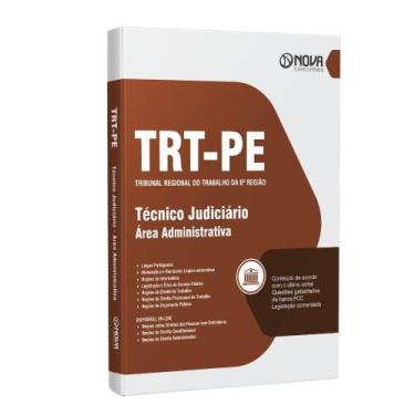 Imagem de Apostila TRT-6 2024 - Técnico Judiciário - Área Administrativa - Nova 