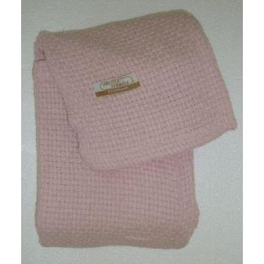 Imagem de Cobertor De Algodão Premium Ninho 90x110cm - JOLITEX, Rosa