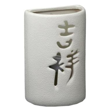 Imagem de Arandela artesanal retrô cerâmica Chinesa cor areia - CM GLASS - CLEID