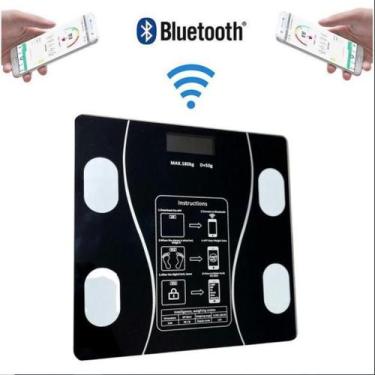 Imagem de Balança Inteligente Bioimpedancia Digital Bluetooth - Bc Bora Colega S