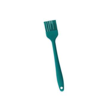 Imagem de Pincel culinario de Silicone 20 cm - Verde Escuro - Oikos