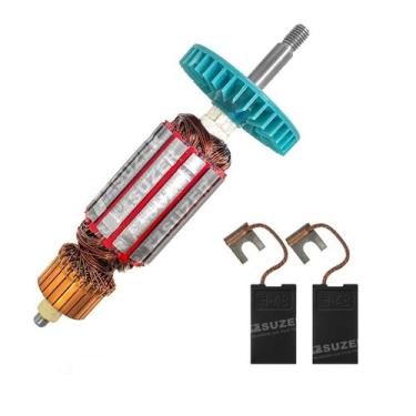 Imagem de 3 Peças Induzido + Carvão Lixadeira Bosch Gws 12u 1323 220v - SUZER, 1