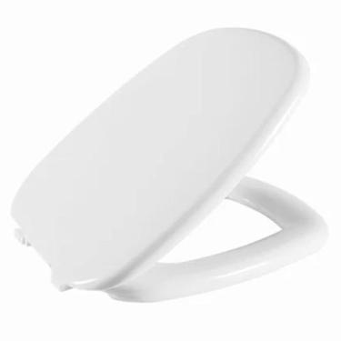 Imagem de Assento Sanitário Amarilis Branco Tampa para Vaso Fiori Almofadado - A