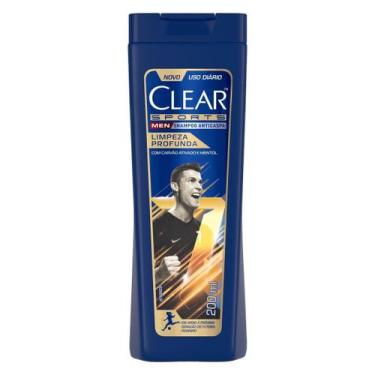 Imagem de Clear Men Sport - Shampoo Anticaspa com Carvão Ativado 200ml
