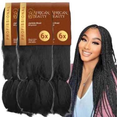 Imagem de Jumbão Jumbo Cabelo Trança African Beauty 3pacotes 1k E 200g - bbless,