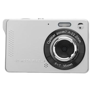 Imagem de Câmera Digital 1080P, Câmera de Vídeo Digital Portátil Com Tela IPS de 2,8 Polegadas Recarregável para Viagens (32 GB)