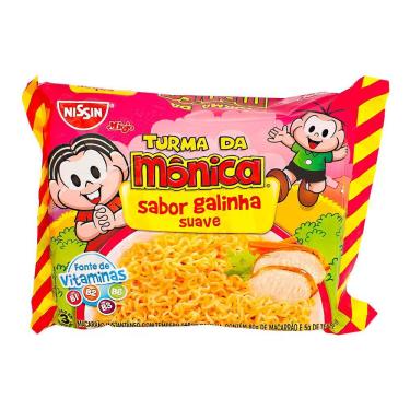 Imagem de Macarrão Instantâneo Nissin Turma da Mônica Sabor Galinha Suave com 85g