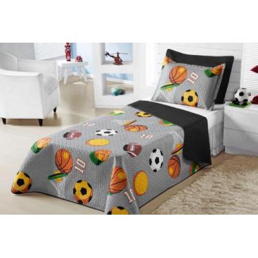 Imagem de Cobre Leito Solteiro Infantil 2 Peças Envio Imediato - Enxovais Aquare