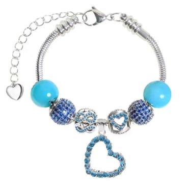 Imagem de White Birch Pulseiras Pandora Fit para mulheres, amor infinito para mulheres, Pedra preciosa, Zircônia cúbica