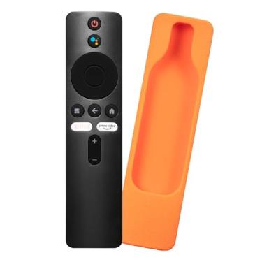 Imagem de Controle remoto de voz para Xiaomi MI Box S Mi TV Stick XMRM-006 com capa de silicone