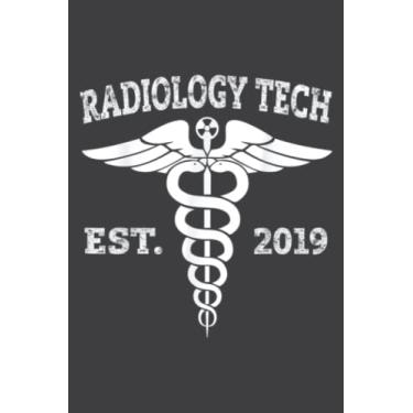 Imagem de Radiology Tech Graduation Gift, 2019 Graduate Design: Wide Ruled Paper Notebook Journal | Pretty Wide Blank Lined Workbook ... for Home School College for Writing Notes