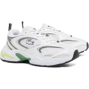 Imagem de Lacoste Storm 96 2k Tênis feminino, Branca/Dk Grn, 40