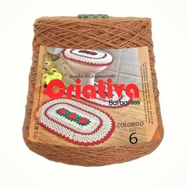 Imagem de Barbante Para Crochê Criativa 2Kg N.º 6 - Criativa Utilidades, 333 Kra