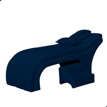 Imagem de Maca Estofada Estética Botonê 80 cm Sobrancelha Cilios - Fina Mobília,