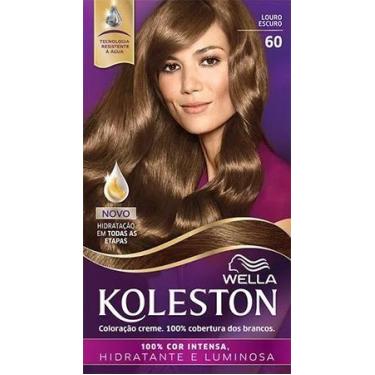 Imagem de Tintura Koleston Coloração Permanente - 60 Louro Escuro - WELLA, Louro