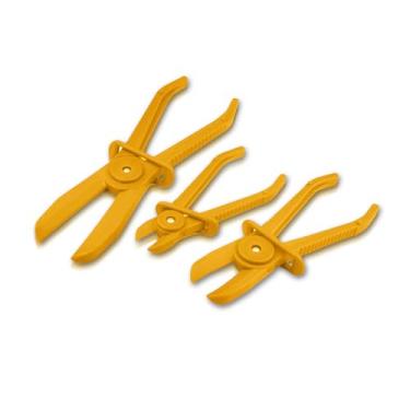 Imagem de Piburth 6 peças de alicates de mangueira, conjunto de 3 grampos de linha de tamanho, alicate de compressão de mangueira de plástico para radiador automotivo, gás, freio, mangueiras de refrigerante e