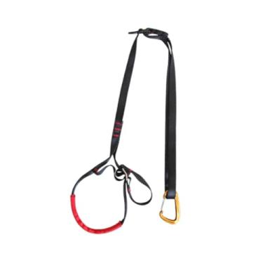 Imagem de menolana Loop de pé ascendente com moçante, equipamento, ascendência de escalada ajustável, corda ascendente para expedição ao ar livre