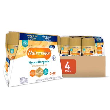 Imagem de Fórmula para bebês Nutramigen, hipoalergênica, sem lactose, 240 ml x 24