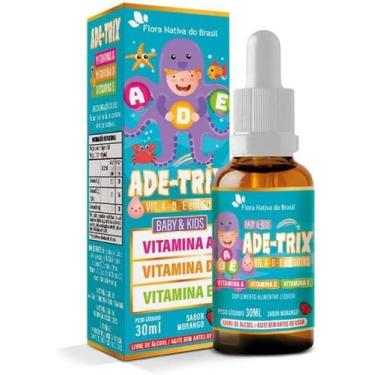 Imagem de ADE-TRIX Vitaminas A, D e E Morango Flora Nativa 30ml