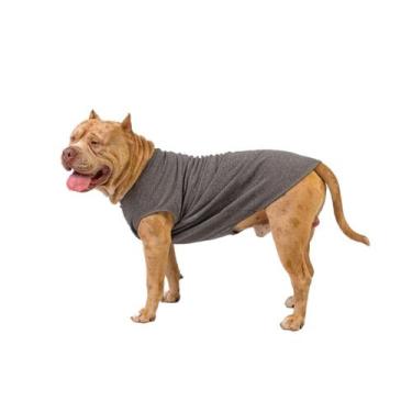 Imagem de Roupa Pet Cães Porte Grande Grafite - LUVY PET, G5 - 35 a 40 Kg