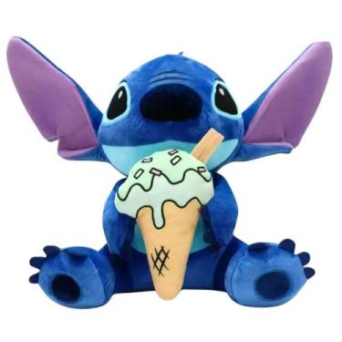Imagem de Pelúcia da Disney Stitch com Sorvete Dia dos Namorados 30cm - Fun Divi