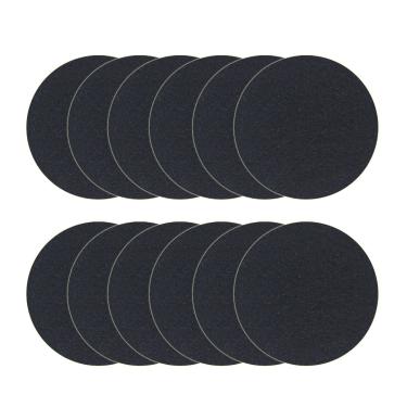 Imagem de Pacote com 12 filtros de carvão para balde de compostagem de cozinha, refil de balde de reposição de filtro de bancada para casa, redondo