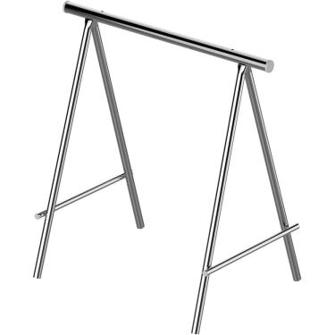 Imagem de Cavalete Redondo Base De Mesa Aço Cromado Flape