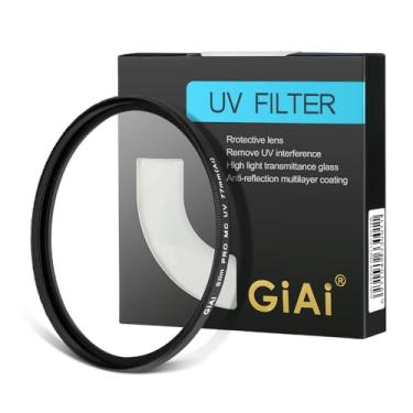 Imagem de Lente de câmera transparente GiAi UV Filter MC Ultra Slim HD 43 46 49 52 58 62 67 72 77 82 86 mm para Canon Nikon Sony (UV40.5MM)