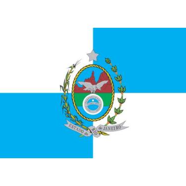 Imagem de Bandeira Estado Rio de Janeiro RJ - 1,50x0,90mt - Sua Store