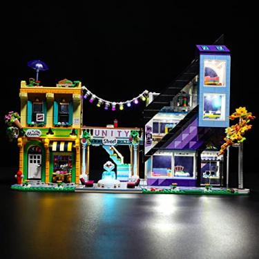 Imagem de GEAMENT LED Light Kit Compatible with Lego Downtown Flower and Design Stores - for Friends 41732 Model Set (Model Set Not Included)