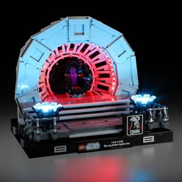 Imagem de Mililier LED Light Kit for Lego 75352 Star Wars Emperor's Throne Room Diorama Set, Compatible with Lego 75352 Building Blocks Model(Not Include Blocks Set)