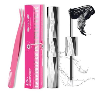 Imagem de PRO LASHBEAUTY Cola Para Cílios Postiços 2 Em 1, Cachos Individuais, Fixação Super Forte E Remoção Rápida Sem Resíduos (Cola + Removedor Pinça)